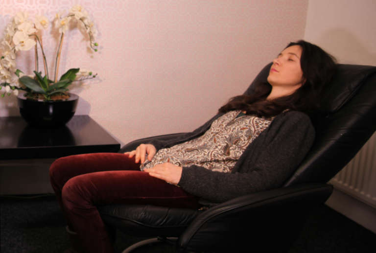 Client in hypnosys