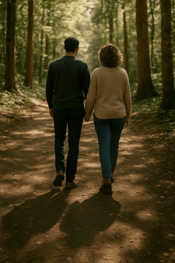 couple walking